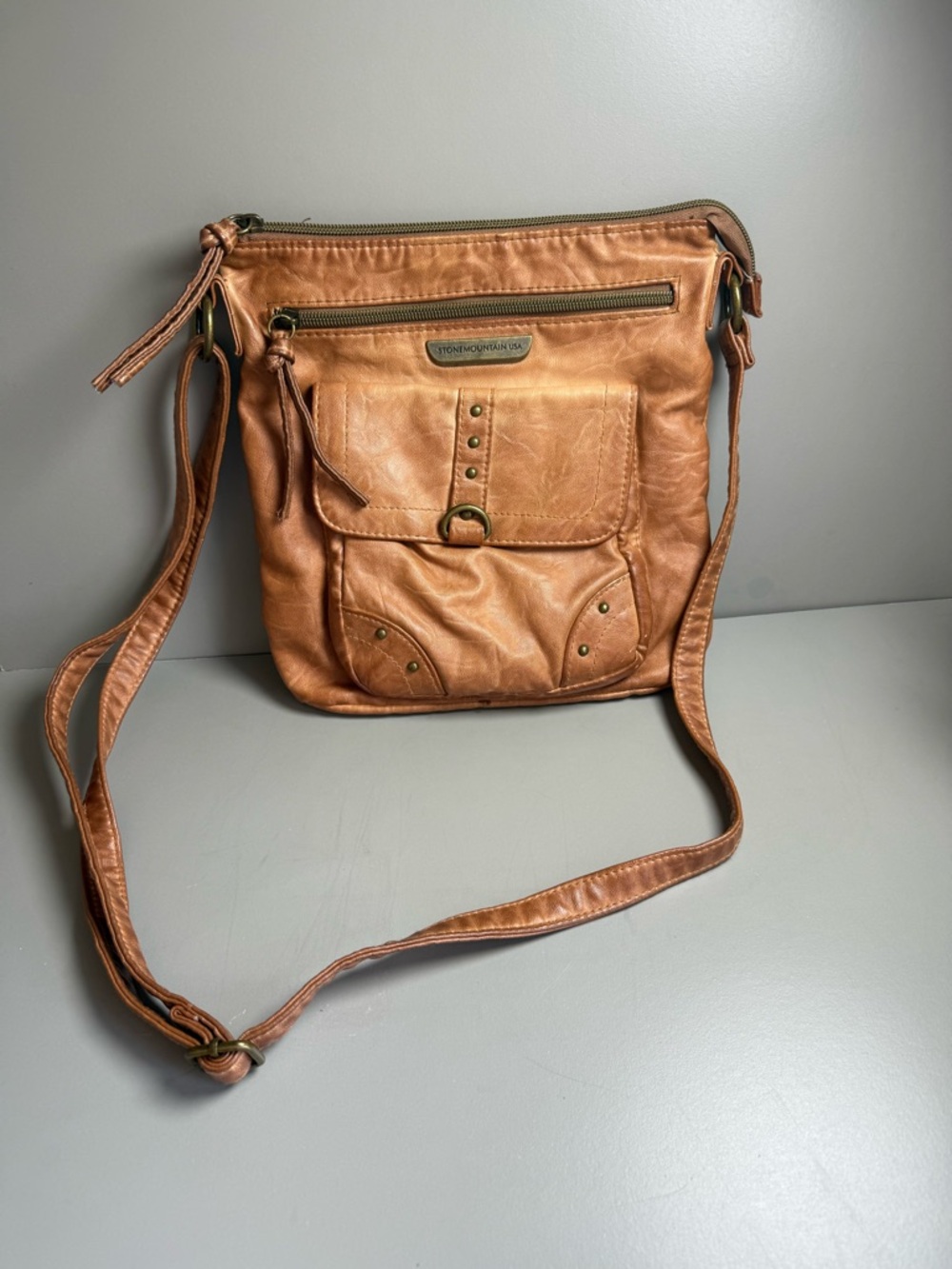 Stone Mountain brown Crossbody Bag
